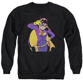 Batman Batgirl Moves Adult Crewneck Sweatshirt