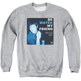 Bruce Lee Water Adult Crewneck Sweatshirt