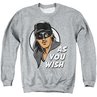 Princess Bride As You Wish Adult Crewneck Sweatshirt
