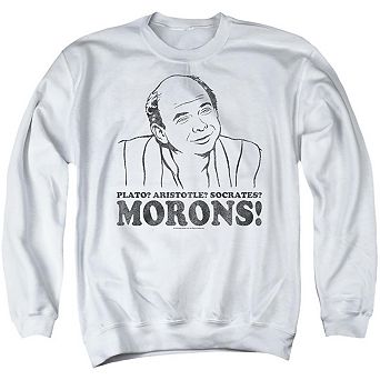 Princess Bride Morons Adult Crewneck Sweatshirt