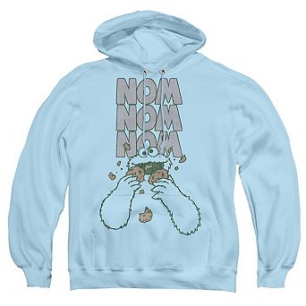 Sesame Street Nom Nom Adult Pull Over Hoodie