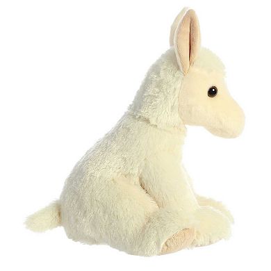 Aurora Large White 14" Llama Cuddly Stuffed Animal