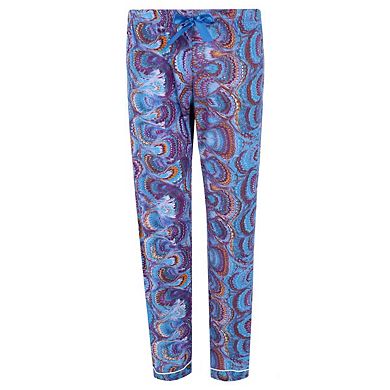 Women's Peacock Swirl Pajama Set