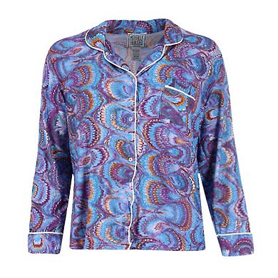 Women's Peacock Swirl Pajama Set