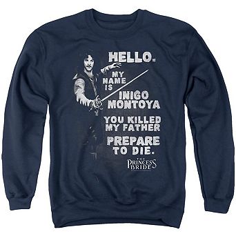 Princess Bride Hello Again Adult Crewneck Sweatshirt