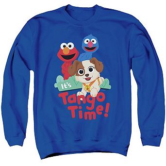 Sesame Street Furry Friends Forever Tango Time Adult Crewneck Sweatshirt