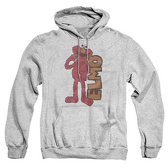 Sesame Street Vintage Elmo Adult Pull Over Hoodie