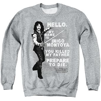 Princess Bride Hello Again Adult Crewneck Sweatshirt