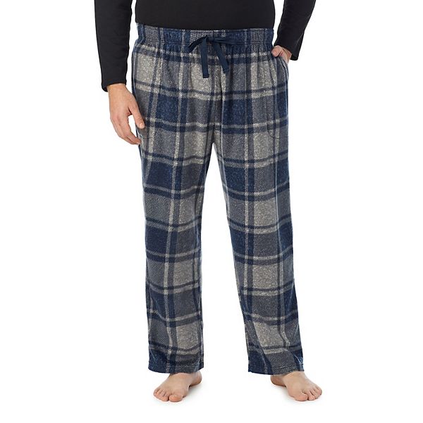 Big & Tall Cuddl Duds® Fleece Pajama Pant - Blue Buffalo (3XL TALL)