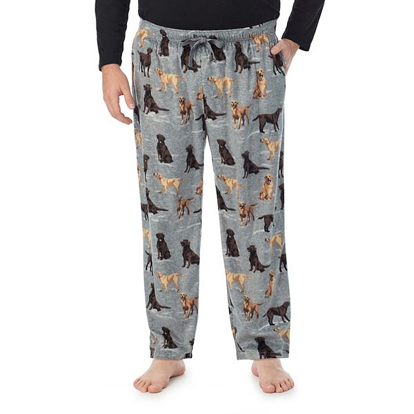 Big & Tall Cuddl Duds® Fleece Pajama Pant - Labradors (3XL TALL)