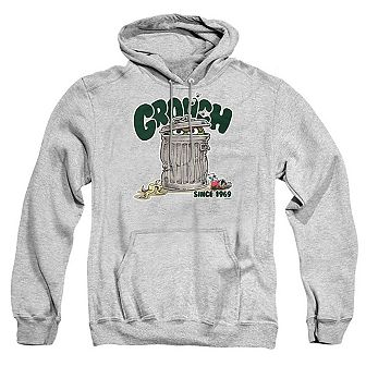 Sesame Street Grouch Adult Pull Over Hoodie