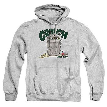 Sesame Street Grouch Adult Pull Over Hoodie