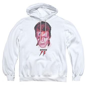 David Bowie Aladdin Sane 75 Adult Pull Over Hoodie