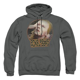 David Bowie Hunky Dory Circle Adult Pull Over Hoodie