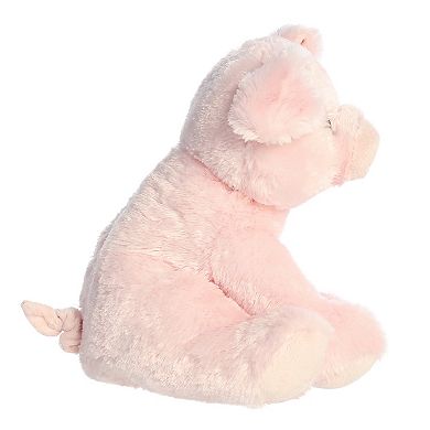 Aurora Large Pink 14" Pig Cuddly Stuffed Animal