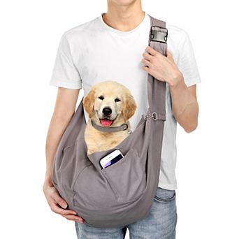 Pet Sling Carrier Bag Adjustable For Dogs Cats