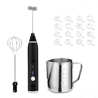 Usb Electric Milk Coffee Frother Set