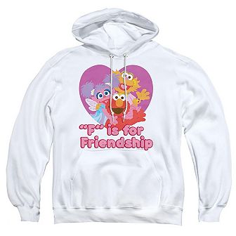 Sesame Street Friendship Adult Pull Over Hoodie