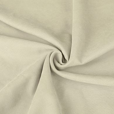 1 Pair Solid Color Pillowcases With Hidden Zipper For Bed, Sofa, Chair And Couch 12" X 20"