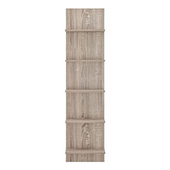 Five-tier Wide Column Wall Shelf