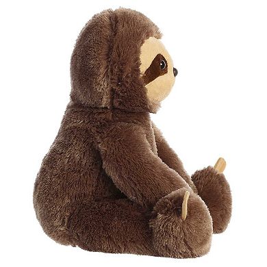 Aurora Large Brown 14" Sloth Cuddly Stuffed Animal