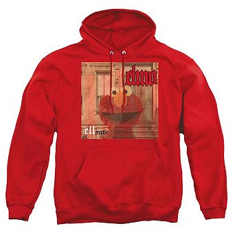 Sesame Street Ellmatic Adult Pull Over Hoodie