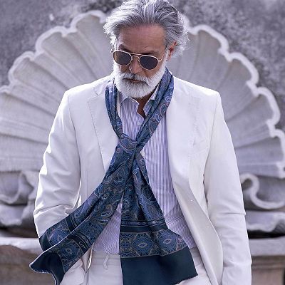 Ferrara Silk Scarf For Men