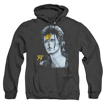 David Bowie Golden Bowie Adult Heather Hoodie