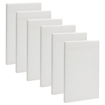 6 pc 1" Thick Foam Board Sheets, 17x11 Rectangles For Diy Crafts, Art Supplies