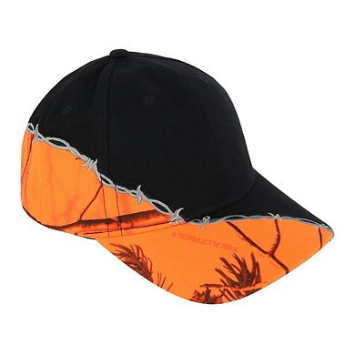 Ctm Kati Unisex Barbed Wire Embroidered Camo Baseball Cap