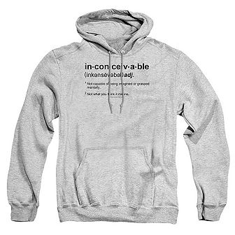 Princess Bride Definition Adult Pull Over Hoodie