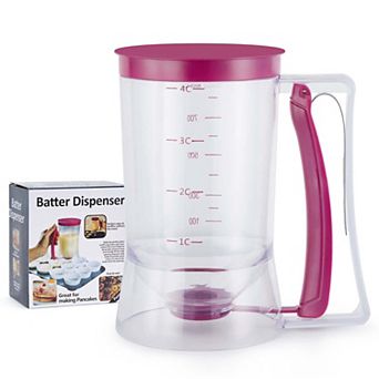 Cup Cake Batter Dispenser For Pancakes Waffles Cupcakes Other Desserts