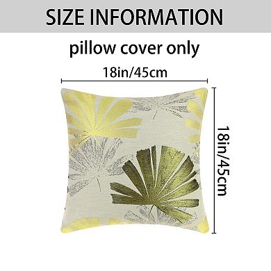 2 Pcs Throw Pillow Covers Stylish Home Decor Pillowcases for Couch Sofa 18 x18 inches