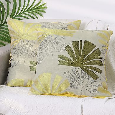 2 Pcs Throw Pillow Covers Stylish Home Decor Pillowcases for Couch Sofa 18 x18 inches