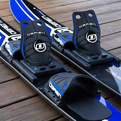 O'brien Watersports 2191120 Adult 68 Inches Celebrity Water Skis, Blue And Black