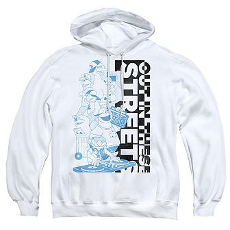 Sesame Street Out In These Streets Adult Pull Over Hoodie