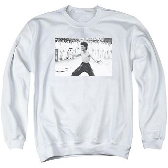Bruce Lee Triumphant Adult Crewneck Sweatshirt