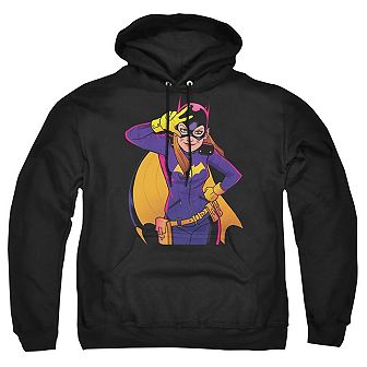 Batman Batgirl Moves Adult Pull Over Hoodie