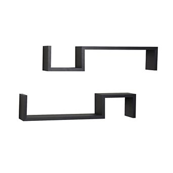 S Wall Mount Shelves (set Of 2)