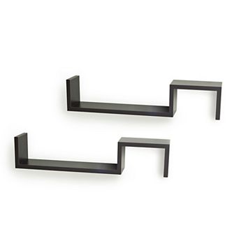 S Wall Mount Shelves (set Of 2)