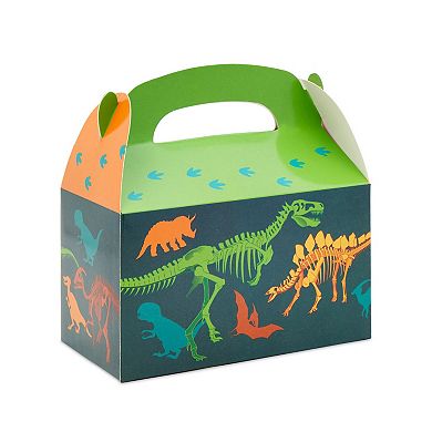 24 Pack Dinosaur Party Favor Boxes for Kids' Dino Birthday, 3.62 x 6.25 x 3.5 in