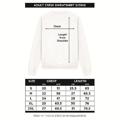 Princess Bride Six Fingered Glove Adult Crewneck Sweatshirt