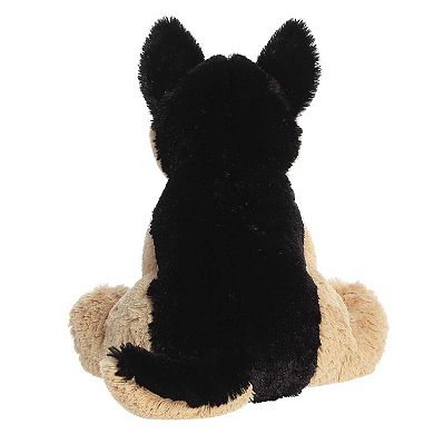 Aurora Large Brown 14" German Shepherd Cuddly Stuffed Animal