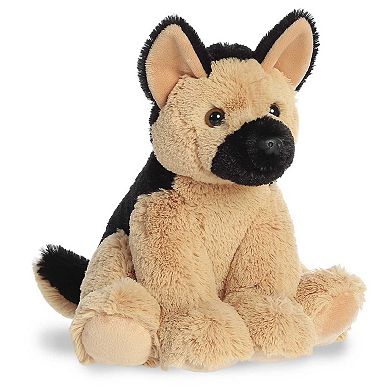 Aurora Large Brown 14" German Shepherd Cuddly Stuffed Animal