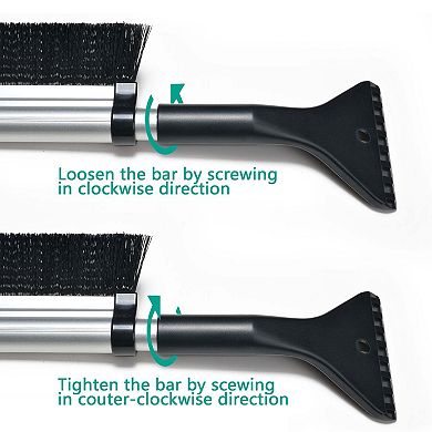 Foldable Snow Scraper With Brush For All Cars
