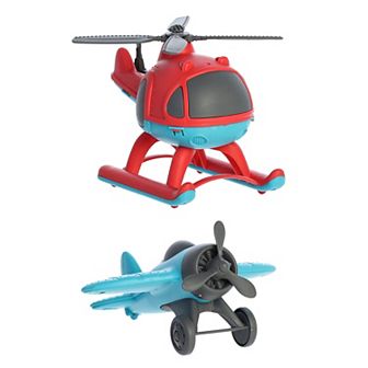 Aurora Toys Medium Blue Wheatley 10" Plane & Helicopter Versatile Toys