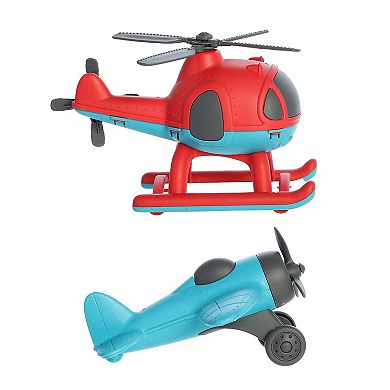Aurora Toys Medium Blue Wheatley 10" Plane & Helicopter Versatile Toys