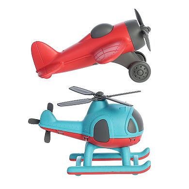 Aurora Toys Medium Blue Wheatley 10" Plane & Helicopter Versatile Toys