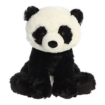 Aurora Large Black 14" Panda Cuddly Stuffed Animal