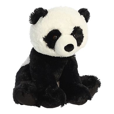 Aurora Large Black 14" Panda Cuddly Stuffed Animal